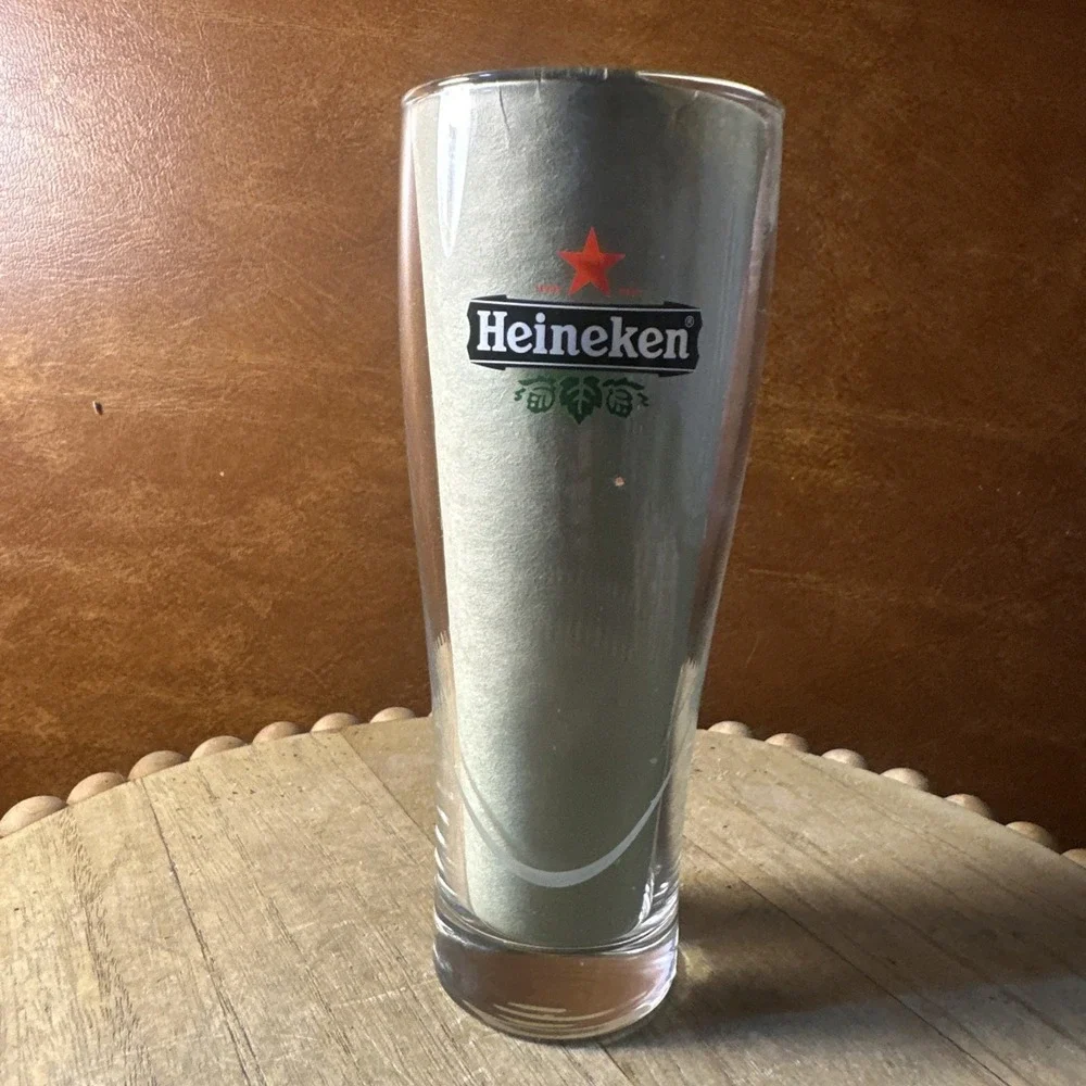 Heineken Tall Beer Glass 6.5X2.5